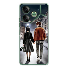 Чехол с дизайном Венздей 2 на Tecno Pova 7 Ultra – Уэнсдей и Тайлер