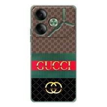Чохли бренд ГУЧЧІ для Tecno Pova 7 – Стиль GUCCI