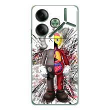 Чохли для Tecno Pova 7 - Bearbrick Louis Vuitton (PREMIUMPrint) (Беарбрік)