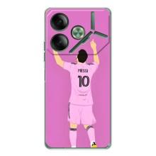 Чехлы Лео Месси в Майами на Tecno Pova 7 – Празднование Месси