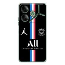 Чохли PSG для Tecno Pova 7 (AlphaPrint) (футболка ПСЖ)