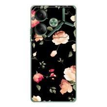 Чехлы с Цветами для Tecno Pova 7 (VPrint) (Розочки)