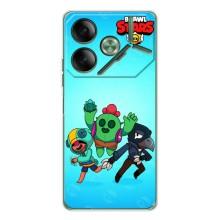 Чехлы Brawl Stars для Tecno Pova 7 (AlphaPrint)