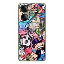 Чехлы с крутыми принтами для Tecno Pova 7 - (PREMIUMPrint) – Monopoly man