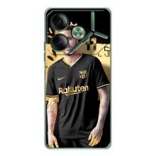 Силиконовый Чехол Tecno Pova 7 – Gold Neymar