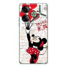 Чохол Disney Mouse Tecno Pova 7 (PREMIUMPrint) (Heart Minni)