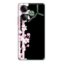 Чехол для Пова 7 - с принтом (Дизайнерские) (AlphaPrint) (Цветочки)