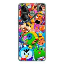 Чехол для Tecno Pova 7 Бравл Старс (VPrint)