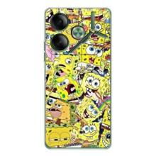 Чехол Губка Боб для Пова 7 (Эмоции Спанч Боба)