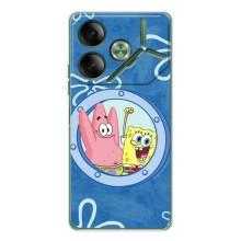 Чехол Губка Боб для Пова 7 (В иллюминаторе)