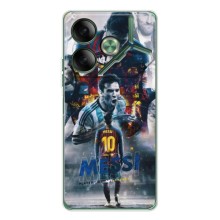 Чехол Месси футболист для Tecno Pova 7 (Коллаж Месси)