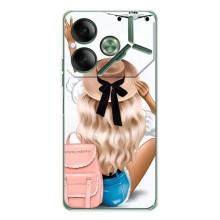 Чехол с печатью для Tecno Pova 7 - (Мода) (AlphaPrint) (Путешествие)