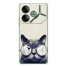 Чохол на тематику: Коти для Tecno Pova 7 (Модний кіт)