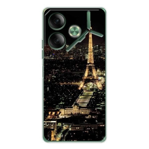 Чохол Ейфелева Вежа Tecno Pova 7 - (AlphaPrint)