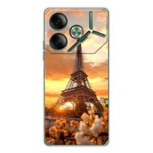 Чохол Ейфелева Вежа Tecno Pova 7 - (AlphaPrint)