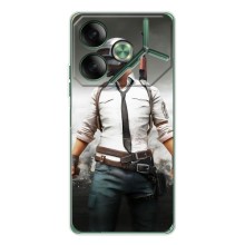 Чохол з картинкою "Герой Pubg" на Tecno Pova 7