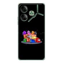 Чохли Амонг Ас для Tecno Pova 7 (AlphaPrint) (Амонг-ас)