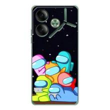 Чохли Амонг Ас для Tecno Pova 7 (AlphaPrint) (Скіни в космосі)