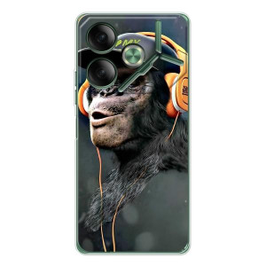 Чохол з Мавпами Tecno Pova 7 - (AlphaPrint)