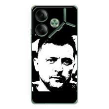 Чехол для Tecno Pova 7 (AlphaPrint - с принтом Зеленского)