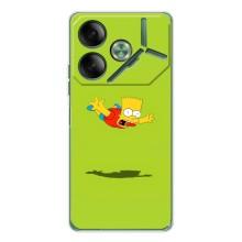 Чjхол з Сімпсонами для Tecno Pova 7 (VPrint)