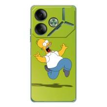 Чjхол з Сімпсонами для Tecno Pova 7 (VPrint)