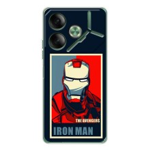 Чохол Супергерой Залізна Людина на Tecno Pova 7 – Art Iron man