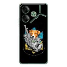 Чехол с принтом для Tecno Pova 7 – Патрон Воин
