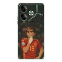 Чехол с футболистом Ламин Ямаль Tecno Pova 7 (Ямаль аниме)