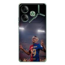 Чехол с футболистом Ламин Ямаль Tecno Pova 7 (Ямаль на стадионе)