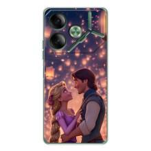 Чехол Рапунцель для Tecno Pova 7 (Принцесса и принц)