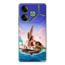 Чехол с мультфильмом Моана Tecno Pova 7 (Моана и Мауи)