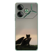 Чехол как приручить дракона на Tecno Pova 7 (Беззубик)