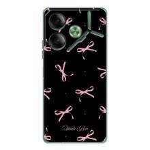 Чехол с бантиками на Пова 7 – Банты на черном