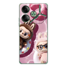 Чехол с Лабубу на Tecno Pova 7 – Игрушка Лабубу