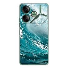 Летний Чехол на Tecno Pova 7 – Морская волна