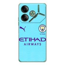 Силиконовые Чехлы принт Футбол на Tecno Pova 7 – Man City