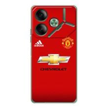 Силиконовые Чехлы принт Футбол на Tecno Pova 7 – Man United