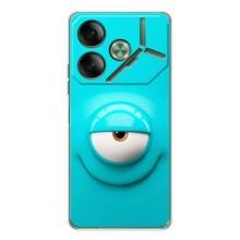 Силиконовые Чехлы (смешные стикеры) для Tecno Pova 7 – Одноглазик
