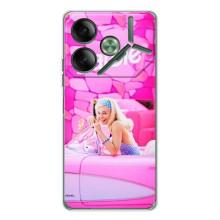 Силиконовый Чехол Барби Фильм на Tecno Pova 7 – Зставка