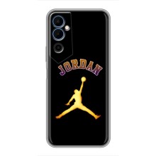 Чехлы для Tecno POVA Neo 2 - с картинкой JORDAN (AlphaPrint) (Jordan Gold)