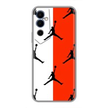 Чехлы для Tecno POVA Neo 2 - с картинкой JORDAN (AlphaPrint) (Лого Джордан)