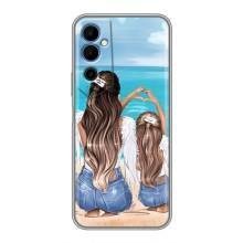 Чохол з друком для Tecno POVA Neo 2 - (Мама з дитинкою) (AlphaPrint) (Мама з донькою)