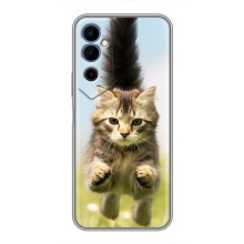 Чехлы с Котиками для Tecno POVA Neo 2 (VPrint) (Прыжок кота)