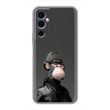 Чехлы с Обезьянами NFT для Tecno POVA Neo 2 (AlphaPrint) (стильная обезьяна NFT)