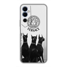 Чохли VERSACE для ТЕКНО  ПОВА Нео 2 (PREMIUMPrint) – Доберман Версаче