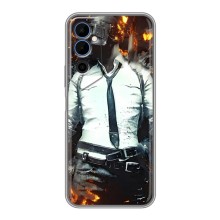 Силиконовый чехол с картинкой "Герой Pubg" на Tecno POVA Neo 2 – Man Пубг