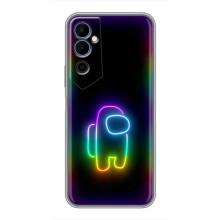 Чехол Амонг Ас для Tecno POVA Neo 2 (AlphaPrint) (Яркий скин)
