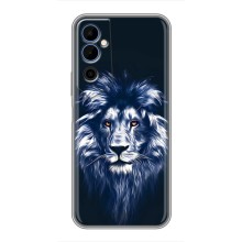 Чехол со Львом для Tecno POVA Neo 2 (VPrint) (Синий Лев)