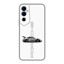Чохол з авто Порше для Tecno POVA Neo 2 – білий порше